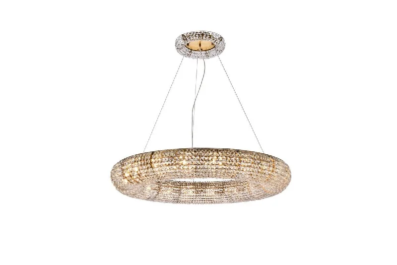 Chandeliers with Metal Frames in Gold FinishParis  Chandelier