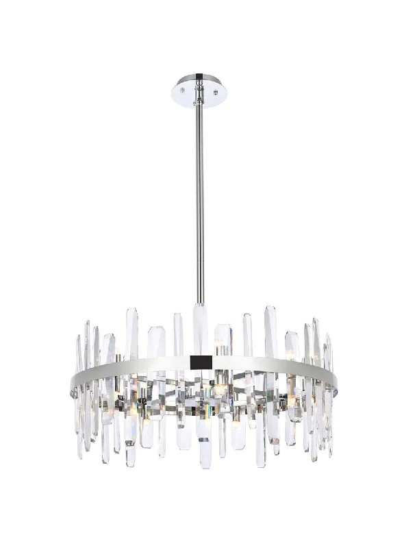 Modern Crystal Chandeliers for Contemporary HomesSerena  Pendant