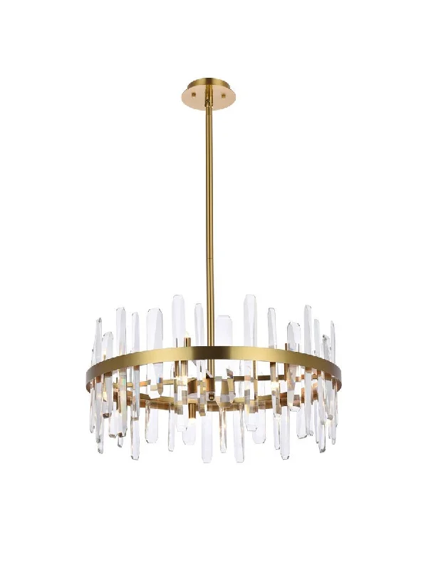 Victorian - Inspired Chandeliers with Ornate DetailsSerena  Pendant