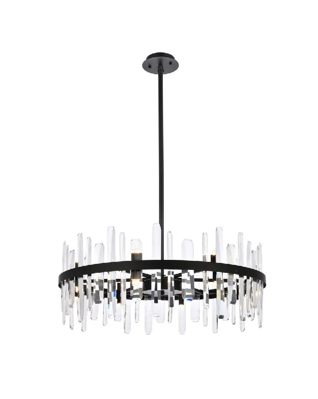Chandeliers with Adjustable Height for Custom InstallationSerena  Chandelier