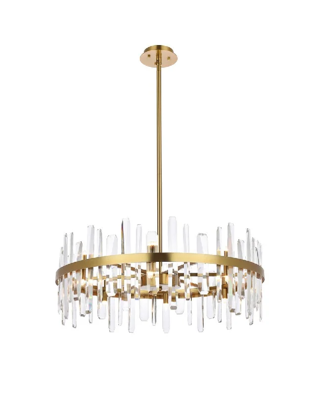 Incandescent Chandeliers for a Warm and Traditional GlowSerena  Chandelier