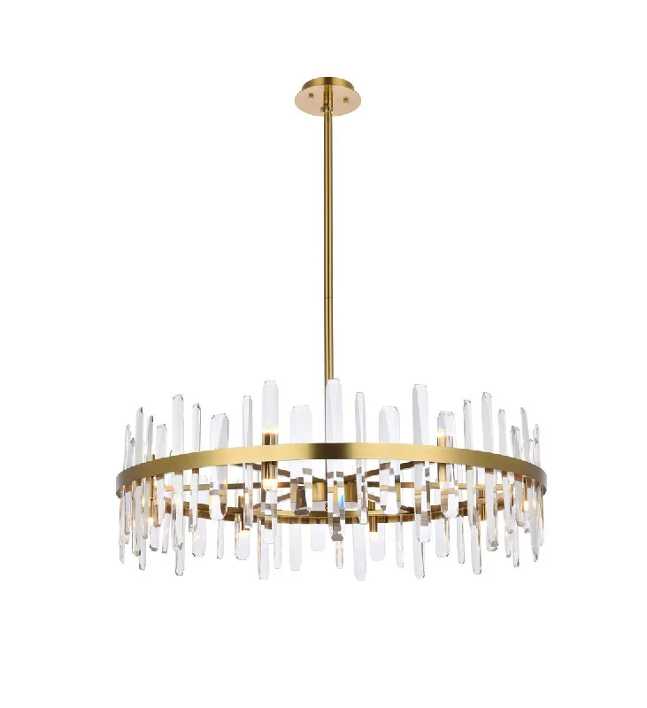 Traditional Brass Chandeliers for Classic InteriorsSerena  Chandelier