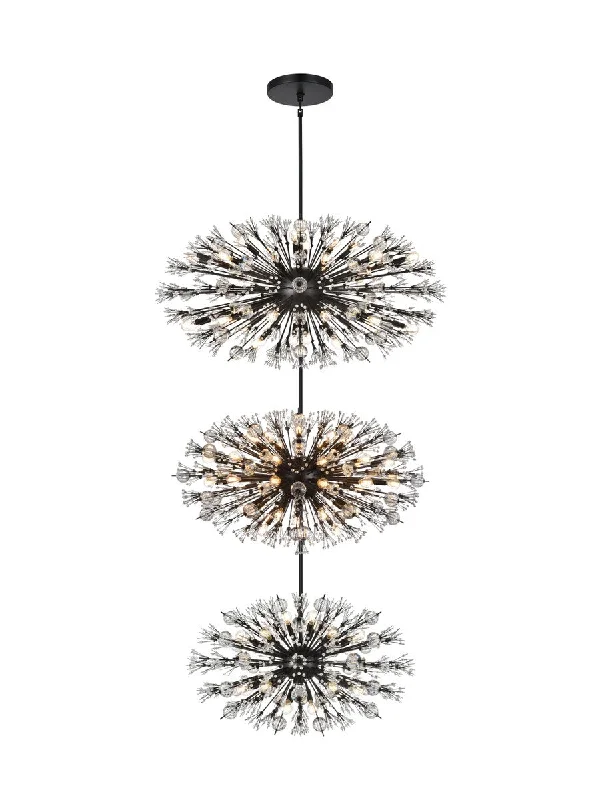 Chandeliers for High Ceilings to Fill Vertical SpaceVera 90 Light Chandelier