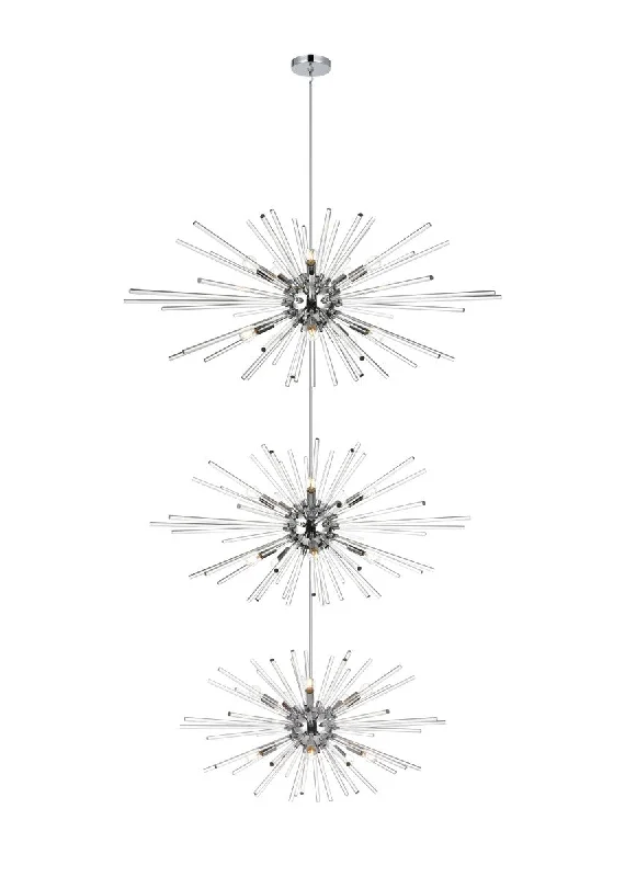 Rustic Wood Chandeliers for Country - Style HousesSienna 30 Light Chandelier