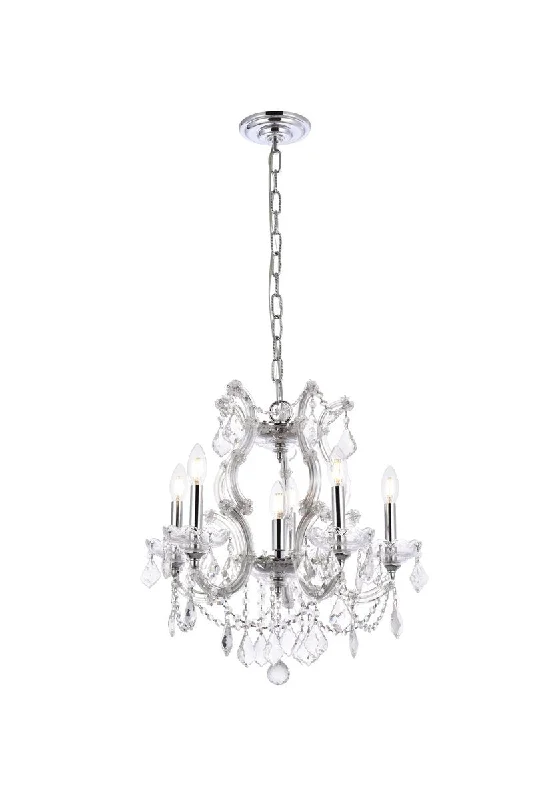 Chandeliers with Metal Frames in Gold FinishMaria Theresa Pendant