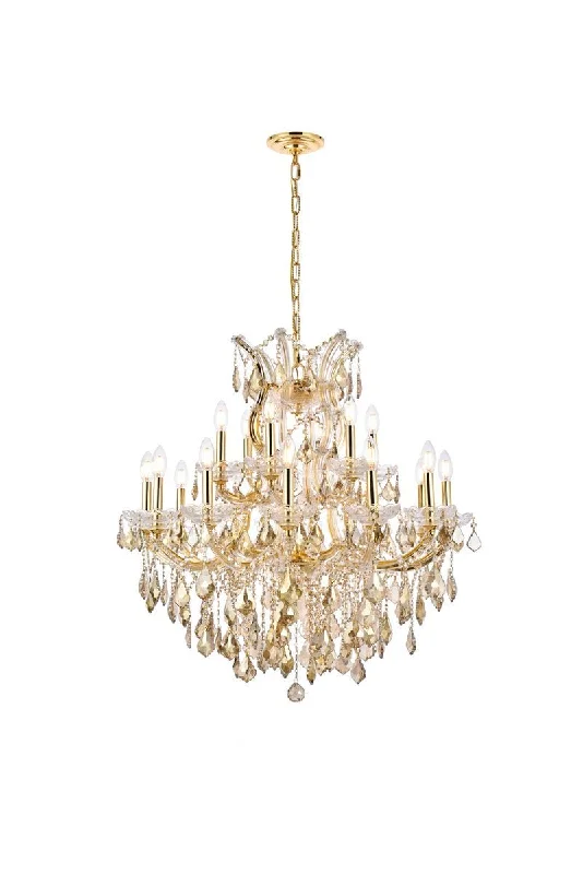 Oversized Chandeliers as a Statement Piece in Living RoomsMaria Theresa 19 Chandelier