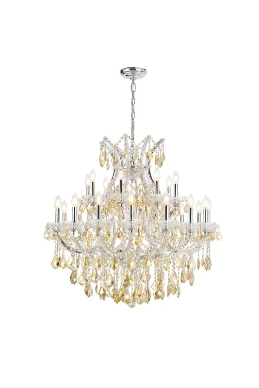 Chandeliers with Frosted Glass for a Softer Light DiffusionMaria Theresa  Chandelier