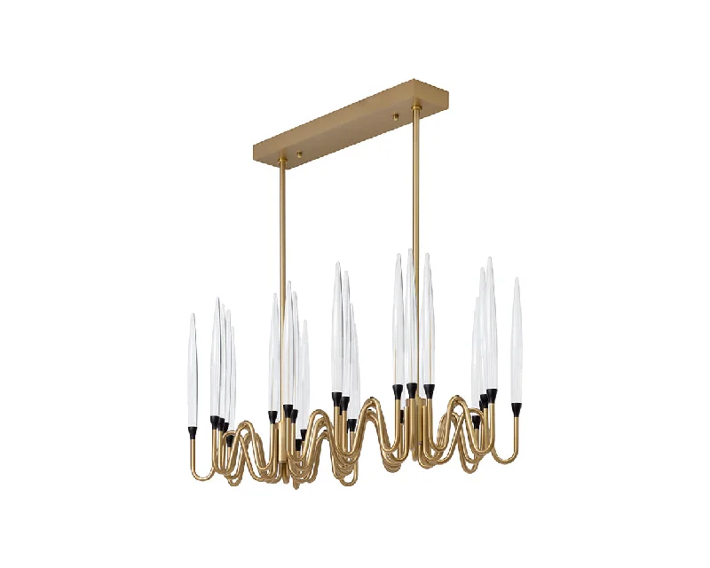 Chandeliers with Metal Frames in Bronze FinishHestia Chandelier - Small