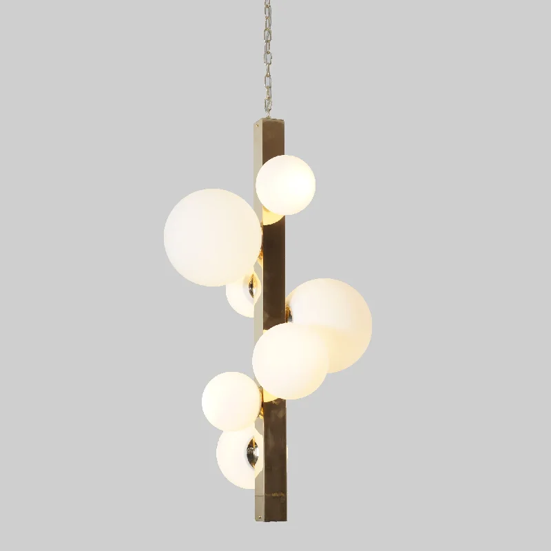 Chandeliers with Metal Frames in Gold FinishHidson Brass 7 Globe Chandelier Pendant Light Chandeliers with Metal Frames in Gold FinishHidson Brass 7 Globe Chandelier Pendant Light
