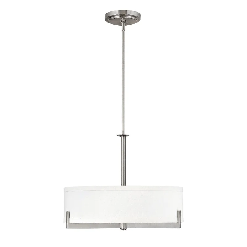 Traditional Brass Chandeliers for Classic InteriorsHinkley Hayes 4234BN Chandelier Light - Brushed Nickel