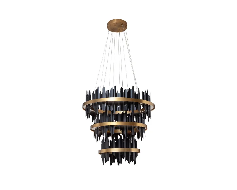 Chandeliers for High Ceilings to Fill Vertical SpaceIcarus Chandelier - Small