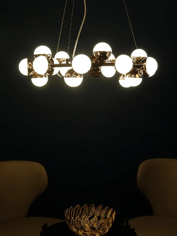 Chandeliers with Metal Frames in Black FinishIngro Chandelier