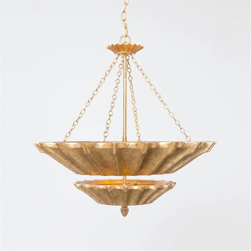 Modern Crystal Chandeliers for Contemporary HomesMade Goods Sarea Two Tier Chandelier