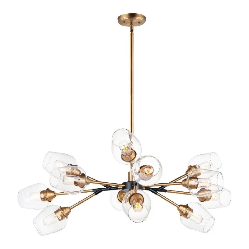 Chandeliers with Metal Frames in Gold FinishSavvy Chandelier