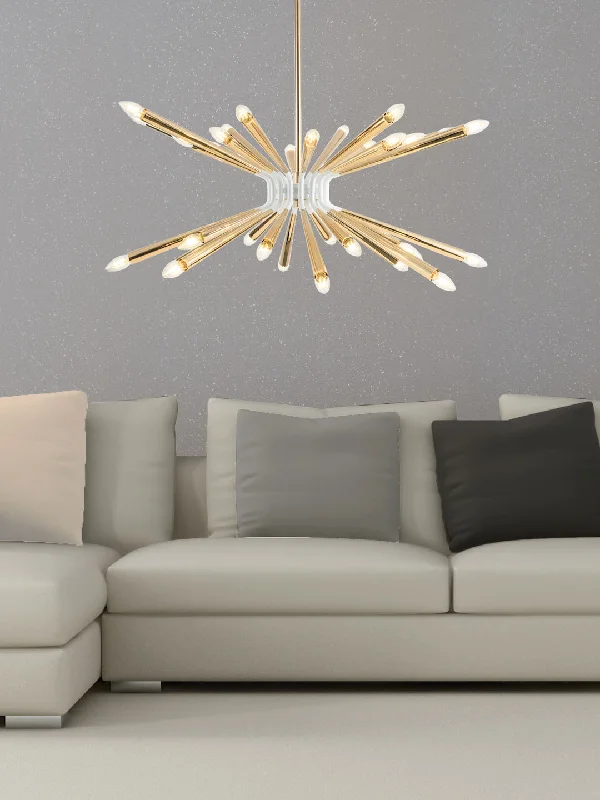 Industrial Iron Chandeliers for Loft - Inspired SpacesMillett Chandelier