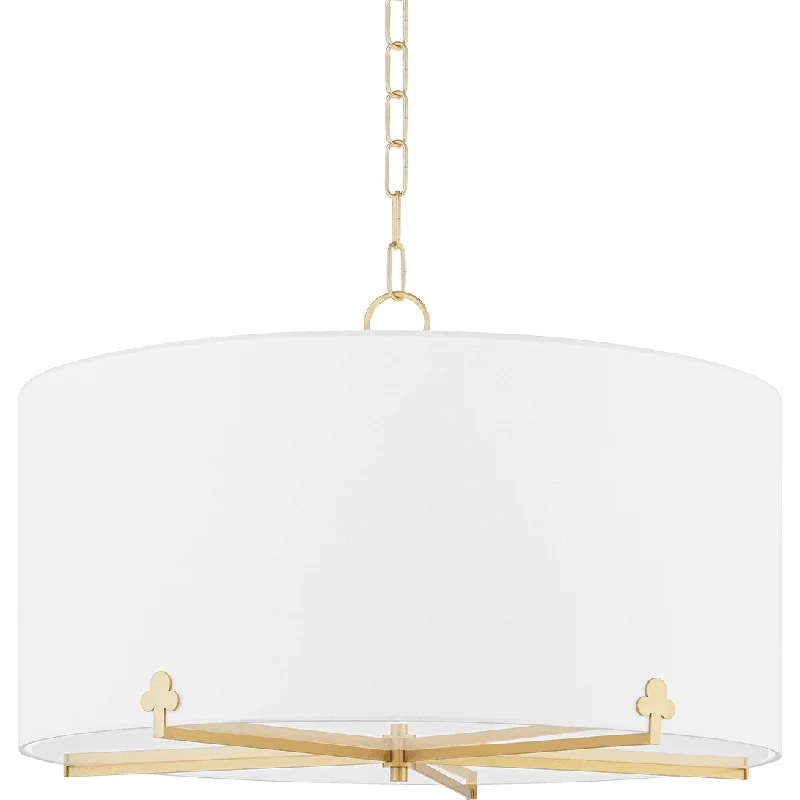 Chandeliers with Metal Frames in Silver FinishDarlene 5 Light Chandelier
