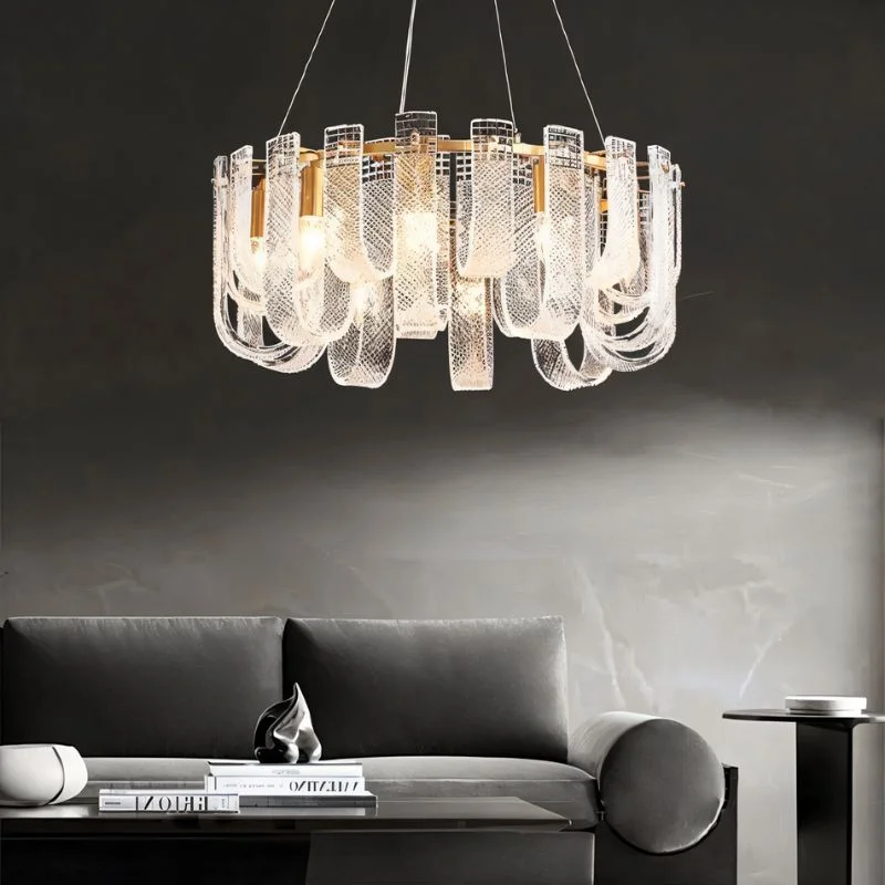 Traditional Brass Chandeliers for Classic InteriorsMudil Round Chandelier