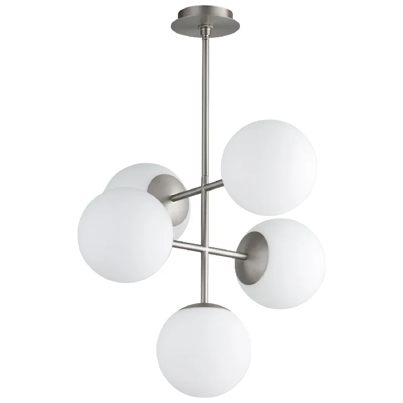 Mini Chandeliers for Adding Charm to Small SpacesOxygen Nebula 3-681-24 Pendant Light - Satin Nickel Mini Chandeliers for Adding Charm to Small SpacesOxygen Nebula 3-681-24 Pendant Light - Satin Nickel