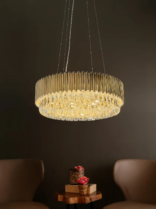 Chandeliers with Metal Frames in Copper FinishPalatial Chandelier