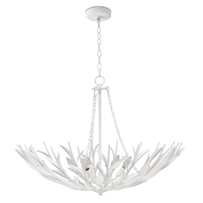 Chandeliers with Candle - Style Bulbs for a Classic AestheticRiver Reed Basin Chandelier