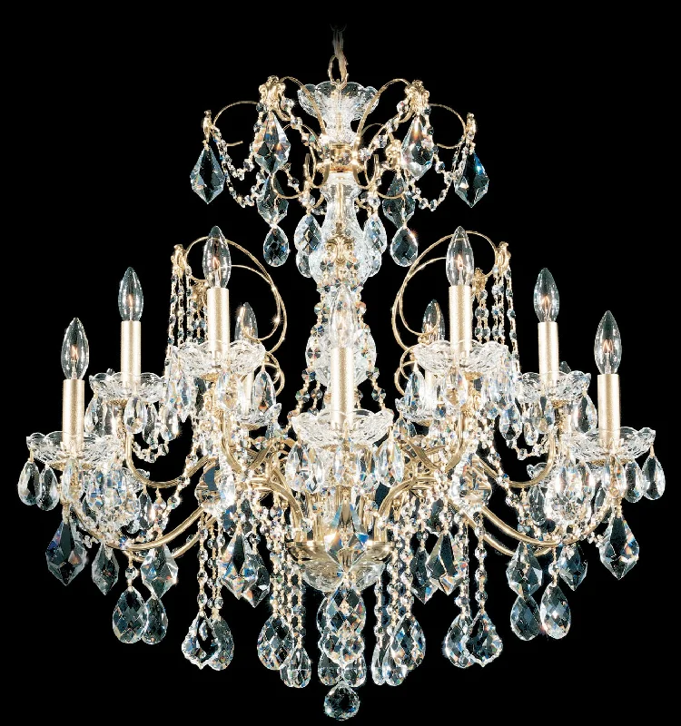 French Country Chandeliers with a Romantic AuraSchonbek Lighting 1712-51 Century Chandelier Black French Country Chandeliers with a Romantic AuraSchonbek Lighting 1712-51 Century Chandelier Black