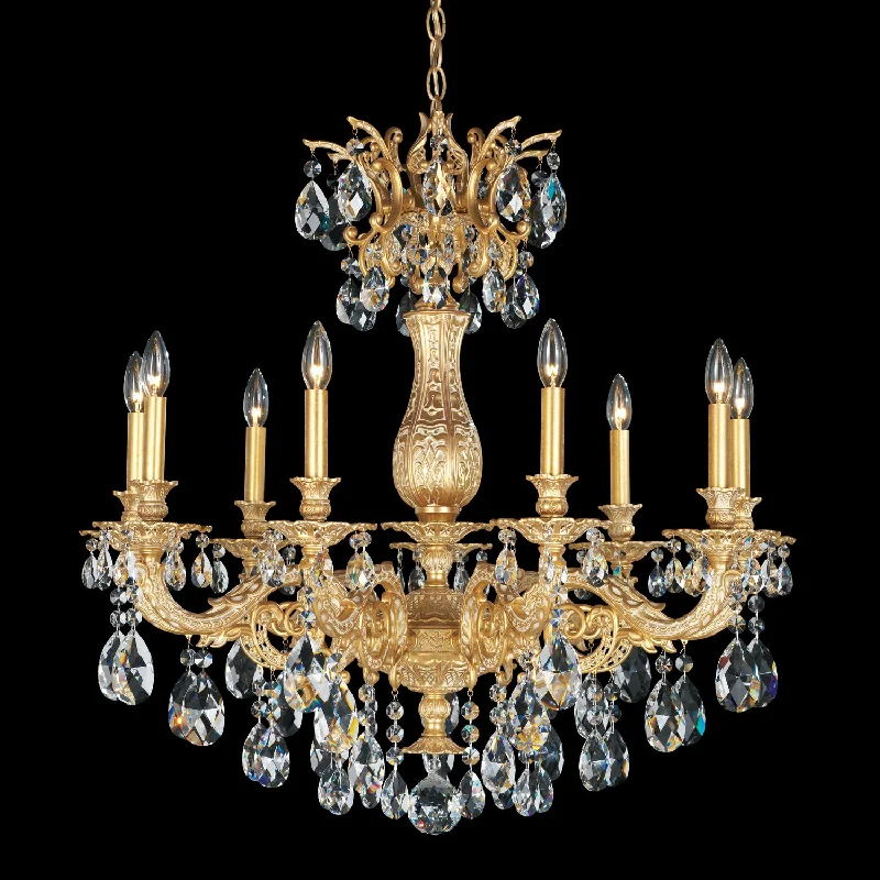 Chandeliers with Metal Frames in Silver FinishSchonbek Lighting 5679-27A Milano Chandelier Parchment Gold Chandeliers with Metal Frames in Silver FinishSchonbek Lighting 5679-27A Milano Chandelier Parchment Gold