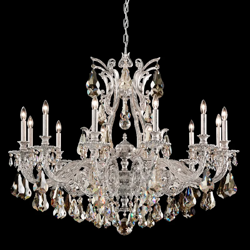 Chandeliers with Metal Frames in Silver FinishSchonbek Lighting 6952-48SH Sophia Chandelier Antique Silver Chandeliers with Metal Frames in Silver FinishSchonbek Lighting 6952-48SH Sophia Chandelier Antique Silver
