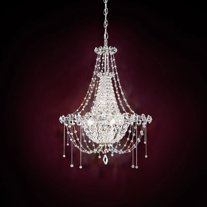 French Country Chandeliers with a Romantic AuraSchonbek Lighting CM8319N-401A Chrysalita Chandelier Polished Stainless Steel French Country Chandeliers with a Romantic AuraSchonbek Lighting CM8319N-401A Chrysalita Chandelier Polished Stainless Steel