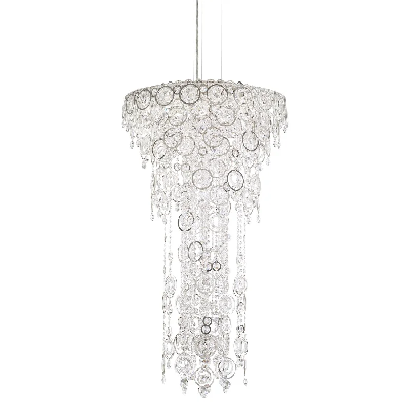 Ceiling - Mounted Chandeliers for Standard CeilingsSchonbek Lighting DR2412N-401A Circulus Chandelier Polished Stainless Steel