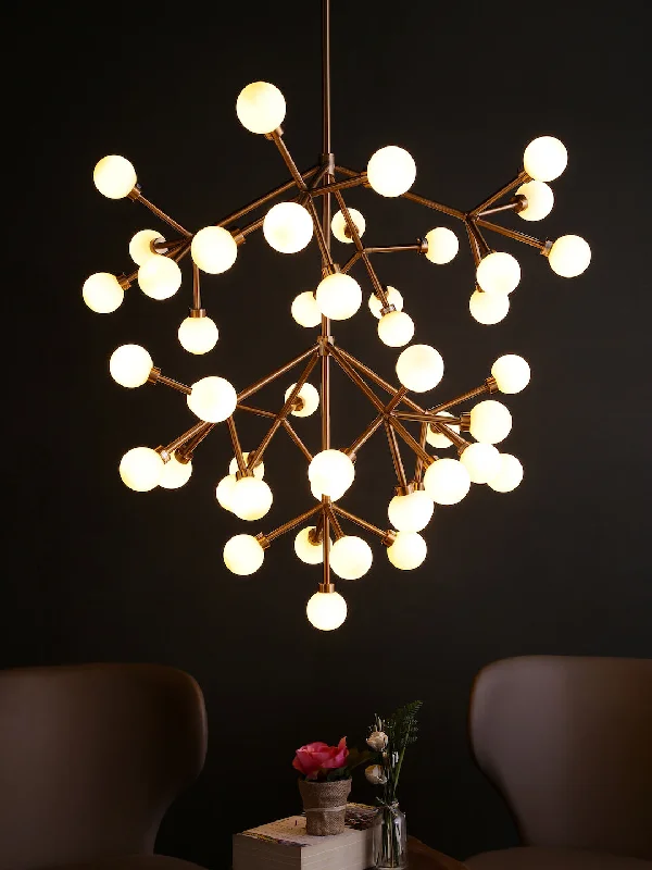 Chandeliers with Metal Frames in Gold FinishSirius Chandelier