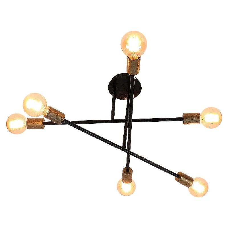 Chandeliers for High Ceilings to Fill Vertical SpaceSix Head Sputnik Black Mordern Chandelier By SS Lightings Chandeliers for High Ceilings to Fill Vertical SpaceSix Head Sputnik Black Mordern Chandelier By SS Lightings