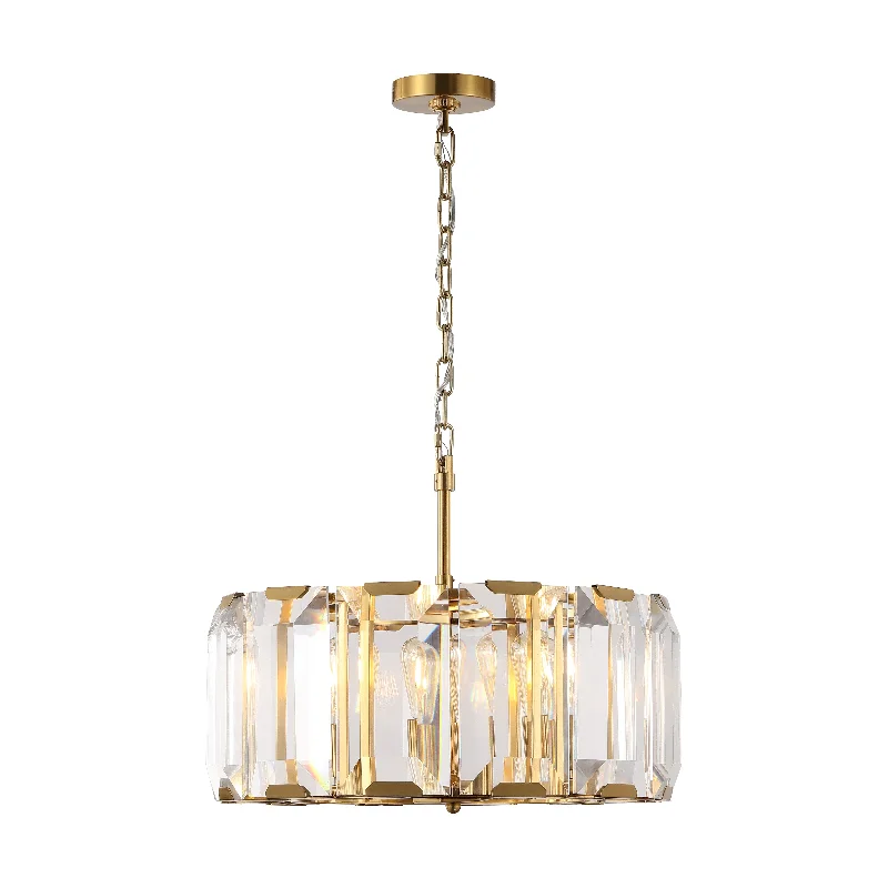 Victorian - Inspired Chandeliers with Ornate DetailsSYMONE GLASS CHANGELIER