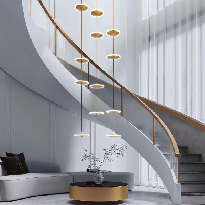 Chandeliers with Pendant Lights for a Stylish LookThemis Round Chandlier