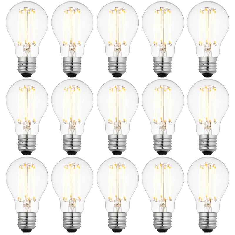 Glass Floor Lamp with Frosted Shades for Soft Diffused Light15 x E27 LED Dimmable Filament 6W Lamp/Bulb (40W Equivalent) Glass Floor Lamp with Frosted Shades for Soft Diffused Light15 x E27 LED Dimmable Filament 6W Lamp/Bulb (40W Equivalent)