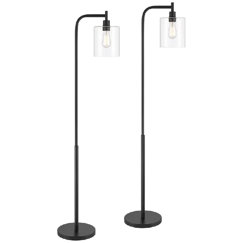 Marble Base Floor Lamp for a Touch of Luxury360 Lighting Karis 62" Black and Glass Downbridge Floor Lamps Set of 2 - 11" x 62" Marble Base Floor Lamp for a Touch of Luxury360 Lighting Karis 62" Black and Glass Downbridge Floor Lamps Set of 2 - 11" x 62"