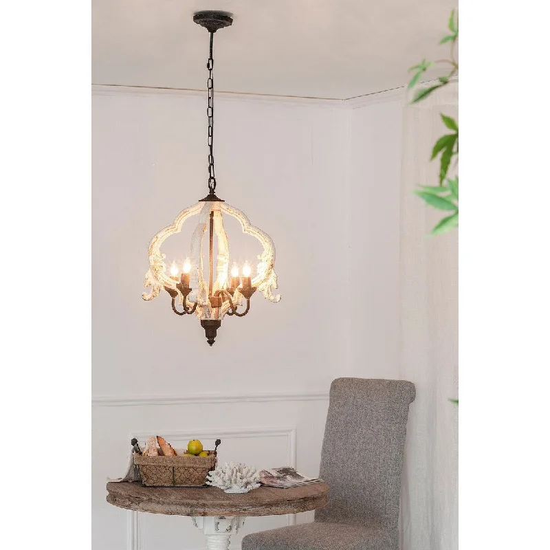 Marble Base Floor Lamp for a Touch of Luxury4 - Light Wood Chandelier, Hanging Light Fixture with Adjustable Chain, Bulb Not Included Marble Base Floor Lamp for a Touch of Luxury4 - Light Wood Chandelier, Hanging Light Fixture with Adjustable Chain, Bulb Not Included