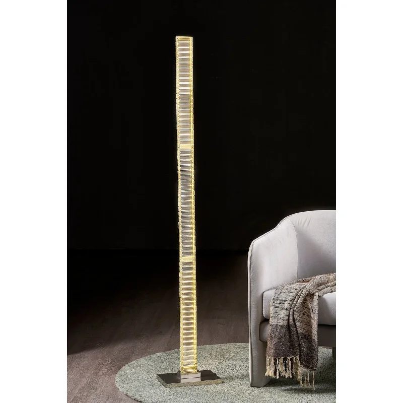 Wood Floor Lamp with Natural Grain for a Warm and Organic Feel62"H Floor Lamp