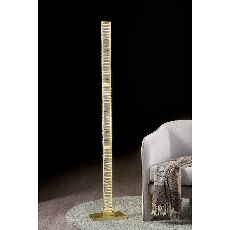 Industrial Style Floor Lamp with Exposed Bulbs for Loft Apartments62"H Floor Lamp