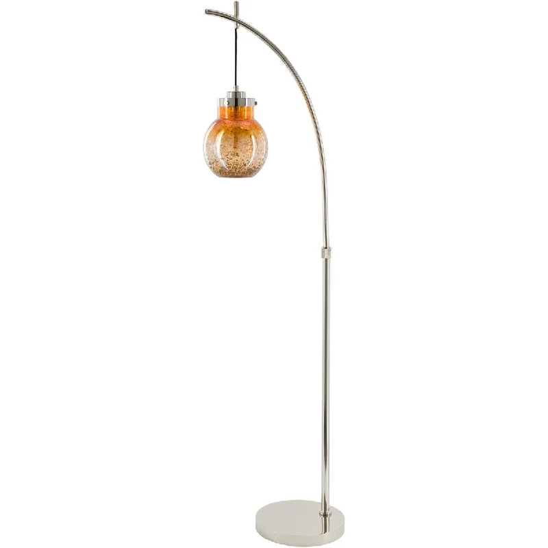 Wood Floor Lamp with Natural Grain for a Warm and Organic FeelAleah Suspended Amber Globe 65-inch Floor Lamp - 15.25" x 11" x 65" Wood Floor Lamp with Natural Grain for a Warm and Organic FeelAleah Suspended Amber Globe 65-inch Floor Lamp - 15.25" x 11" x 65"