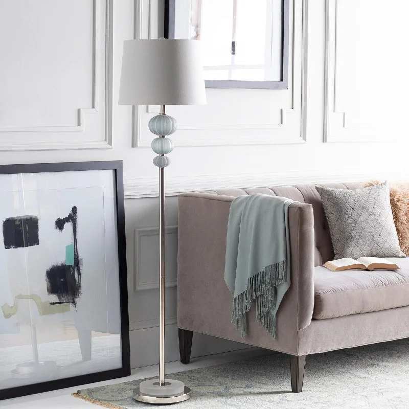 Victorian Style Floor Lamp for Traditional and Elegant InteriorsArabella Pale Blue Sandblasted Glass 62-inch Floor Lamp Victorian Style Floor Lamp for Traditional and Elegant InteriorsArabella Pale Blue Sandblasted Glass 62-inch Floor Lamp