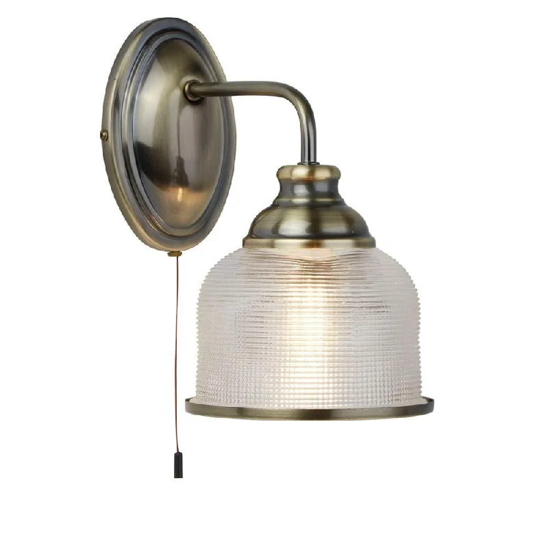Way Switch Floor Lamp for Multiple Light Intensity LevelsBistro II - 1 Light Brass Wall Light - Halophane Glass Way Switch Floor Lamp for Multiple Light Intensity LevelsBistro II - 1 Light Brass Wall Light - Halophane Glass