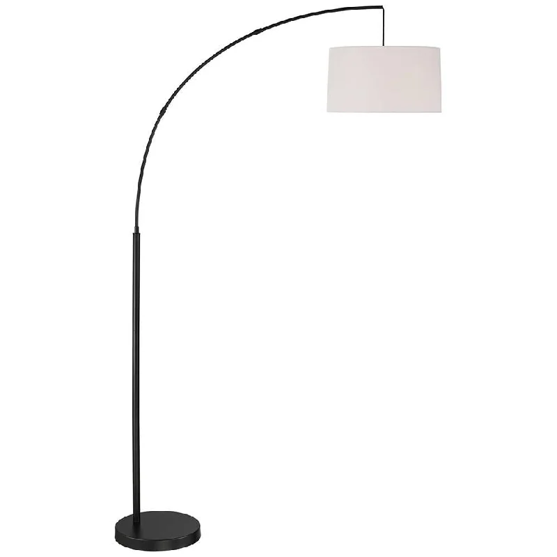 Metal Floor Lamp with a Matte Black Finish for a Sleek LookBlack Metal Arc Floor Lamp with Smart Socket - 50" x 72" Metal Floor Lamp with a Matte Black Finish for a Sleek LookBlack Metal Arc Floor Lamp with Smart Socket - 50" x 72"