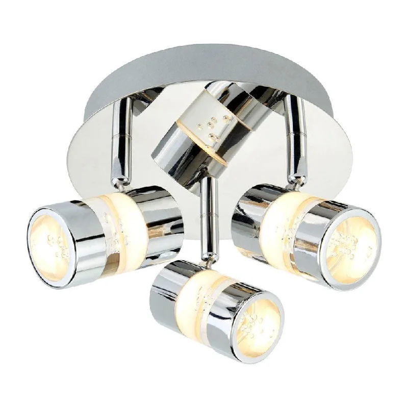 Industrial Style Floor Lamp with Exposed Bulbs for Loft ApartmentsBubbles LED 3 Light Chrome Round Adjustable Spotlight Industrial Style Floor Lamp with Exposed Bulbs for Loft ApartmentsBubbles LED 3 Light Chrome Round Adjustable Spotlight