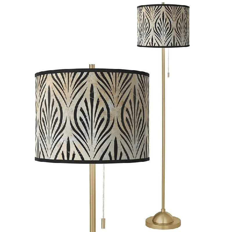 Bohemian Inspired Floor Lamp for Eclectic Home DecorCalathea Gem Warm Gold Stick Floor Lamp - 13" x 62" Bohemian Inspired Floor Lamp for Eclectic Home DecorCalathea Gem Warm Gold Stick Floor Lamp - 13" x 62"