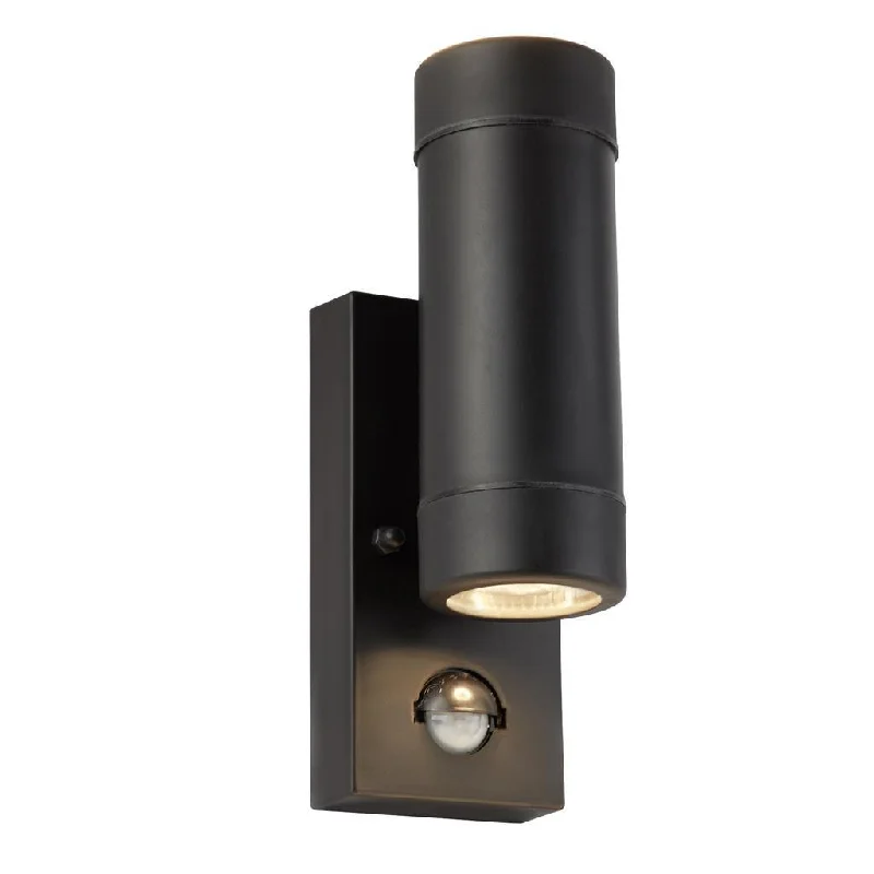  Way Switch Floor Lamp for Multiple Light Intensity LevelsCoastal Marine Grade Outdoor Up/Down Black Wall Light- PIR