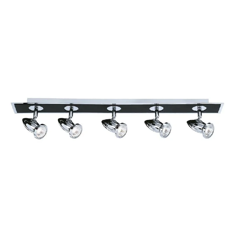 Adjustable Height Floor Lamp for Versatile Lighting NeedsComet 5 Light Bar Chrome & Black Adjustable Spotlights Adjustable Height Floor Lamp for Versatile Lighting NeedsComet 5 Light Bar Chrome & Black Adjustable Spotlights