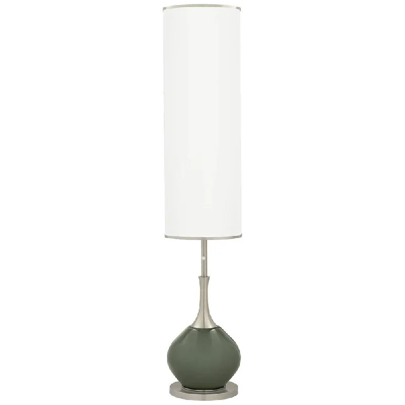 Wood Floor Lamp with Natural Grain for a Warm and Organic FeelDeep Lichen Green Jule Modern Floor Lamp - 12" x 60" Wood Floor Lamp with Natural Grain for a Warm and Organic FeelDeep Lichen Green Jule Modern Floor Lamp - 12" x 60"