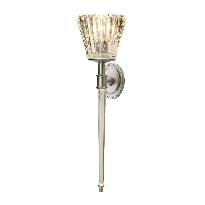 Marble Base Floor Lamp for a Touch of LuxuryElstead Agatha 2 Light Brushed Nickel Bathroom Wall Light