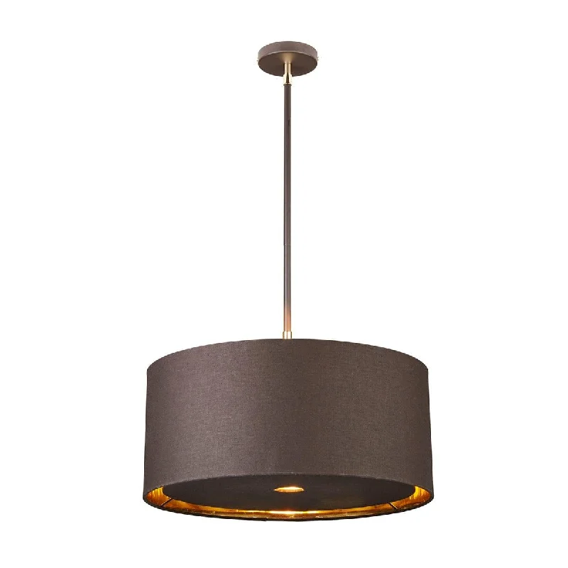Bohemian Inspired Floor Lamp for Eclectic Home DecorElstead Balance 1 Light Brown & Polished Brass Pendant