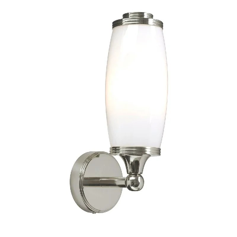 Modern Minimalist Floor Lamp for Contemporary Living RoomsElstead Lighting Eliot Polished Nickel Bathroom Wall Light
